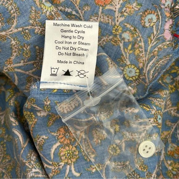 XiRENA Romi Top in Blue Flora - Picture 8 of 10